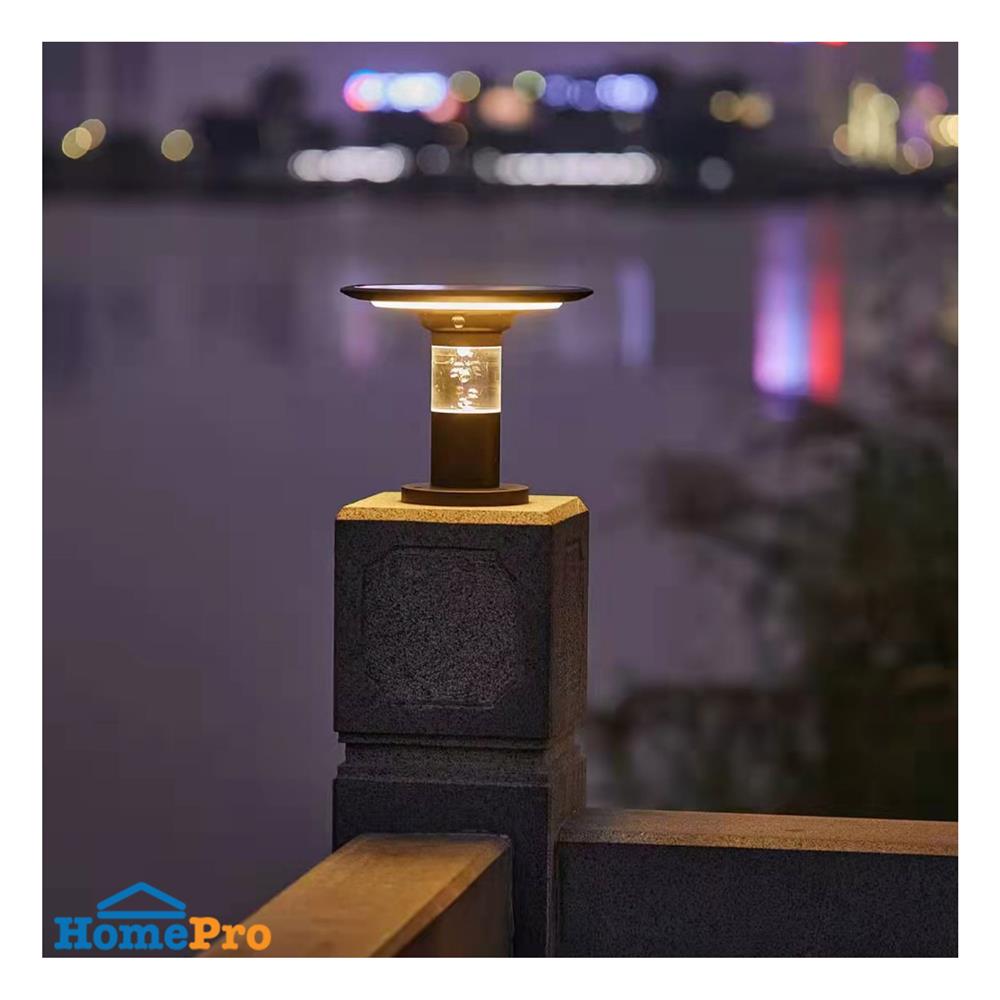 ไฟกิ่งภายนอก SOLAR CARINI TB-238 2 วัตต์ COOL WHITE/WARM WHITE สีดำ