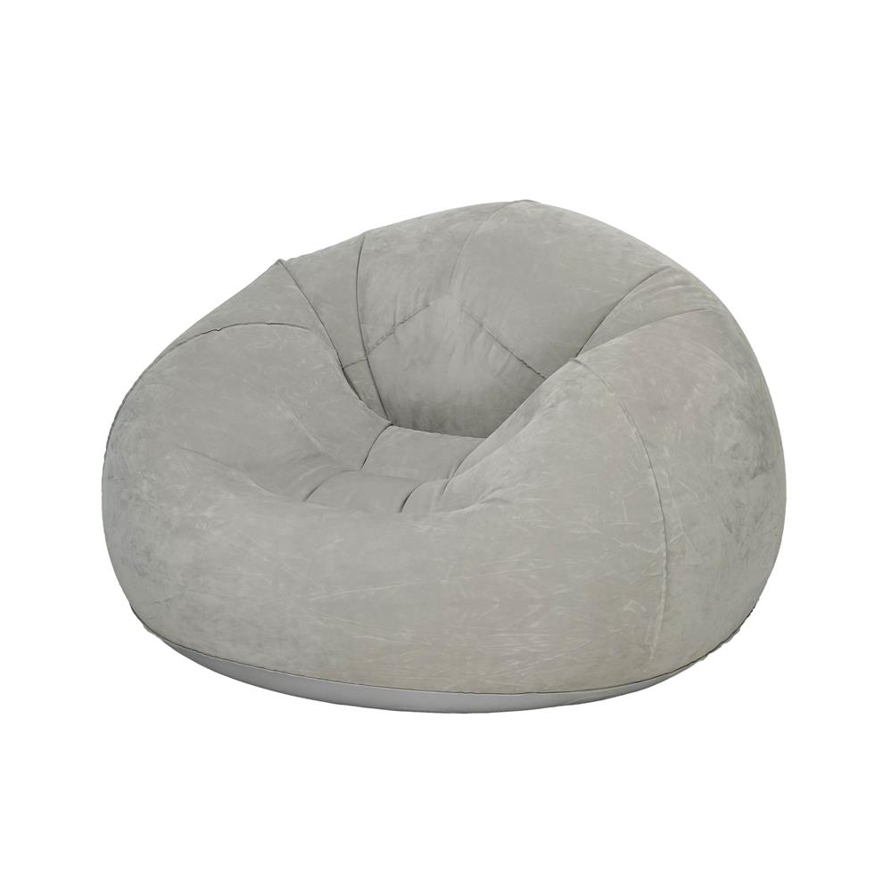 เบาะรองนั่งเป่าลม HOME LIVING STYLE BLOW 44.5x44.5 นิ้ว สีเทา