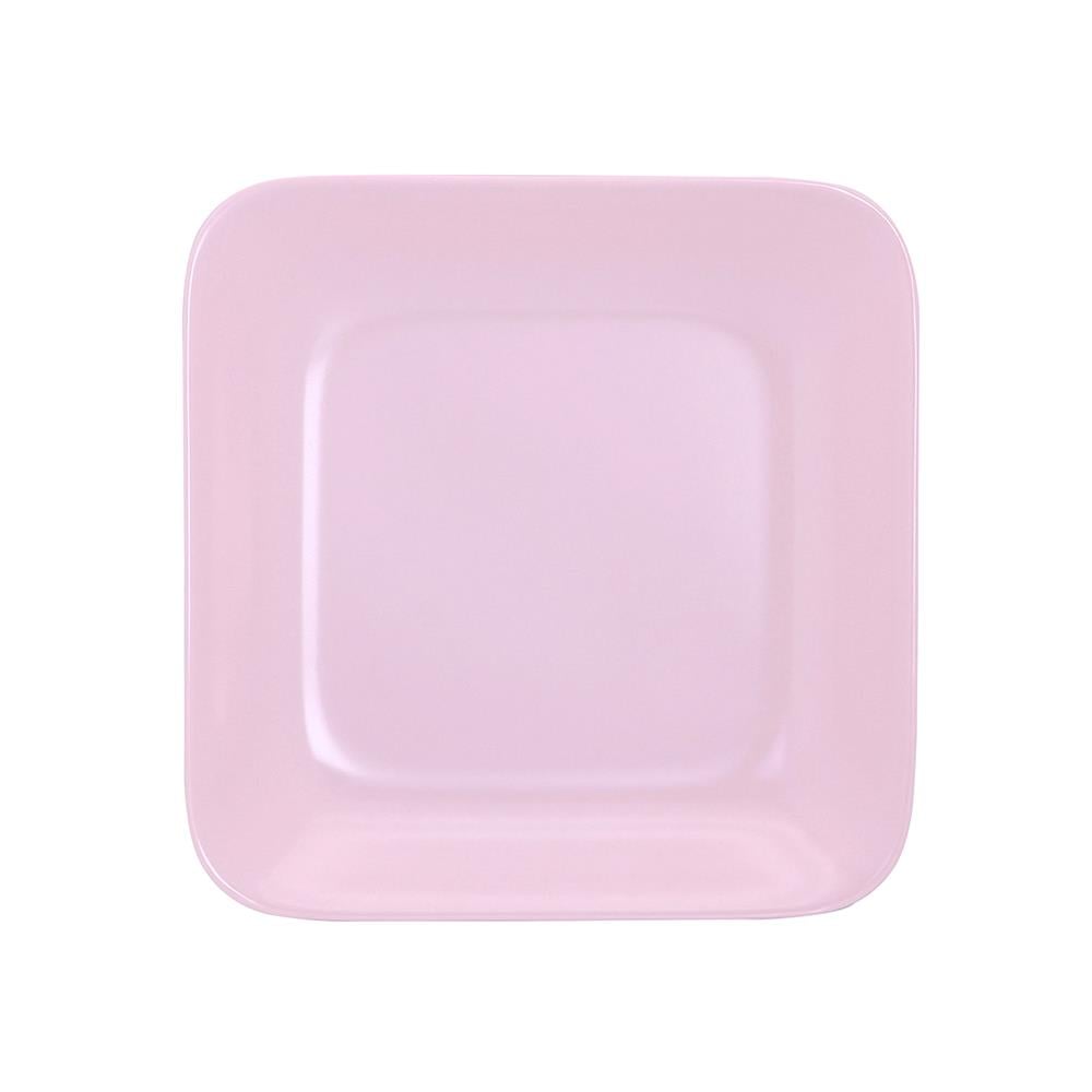 จานเหลี่ยมเมลามีน 7.5 นิ้ว VANDA CLASSIC สีชมพู