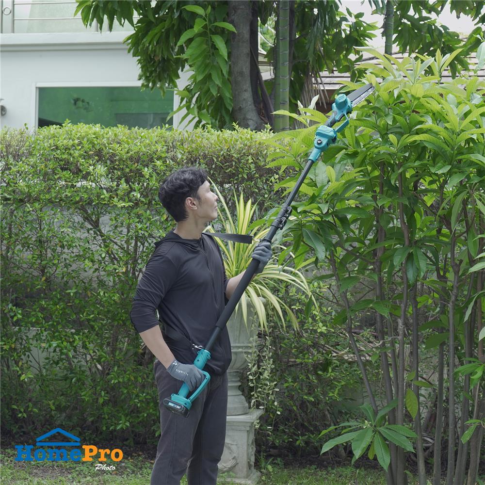 เลื่อยโซ่ไร้สาย (พร้อมแบตเตอรี่) MATALL PRO 6 นิ้ว 20 โวลต์