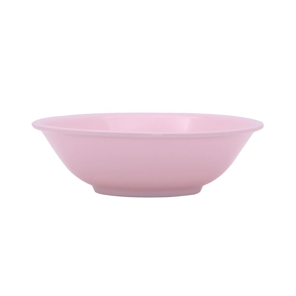 ชามซุปเมลามีน 7 นิ้ว VANDA CLASSIC สีชมพู