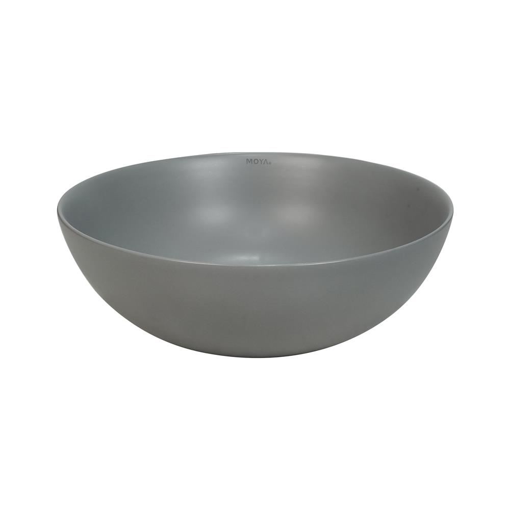 อ่างล้างหน้าวางบนเคาน์เตอร์ MOYA 222-8 MATT GREY