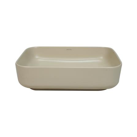 อ่างล้างหน้าวางบนเคาน์เตอร์ MOYA 203P-2 MATT BEIGE_1