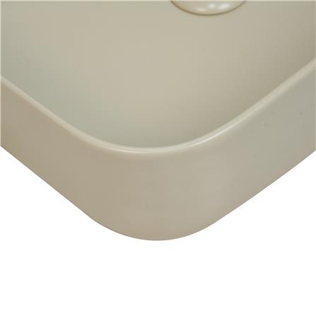 อ่างล้างหน้าวางบนเคาน์เตอร์ MOYA 203P-2 MATT BEIGE_3