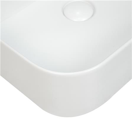 อ่างล้างหน้าวางบนเคาน์เตอร์ MOYA C-815 MATT WHITE_3