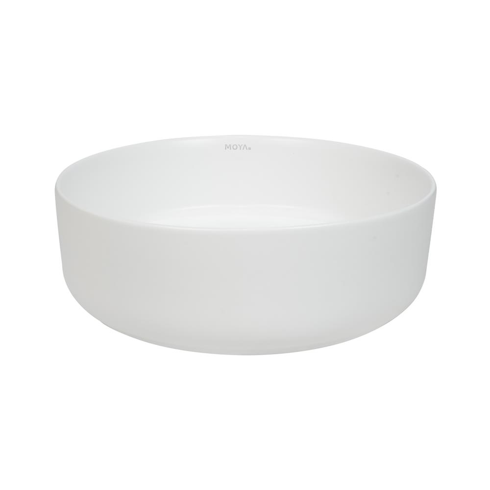 อ่างล้างหน้าวางบนเคาน์เตอร์ MOYA 221-12 MATT WHITE