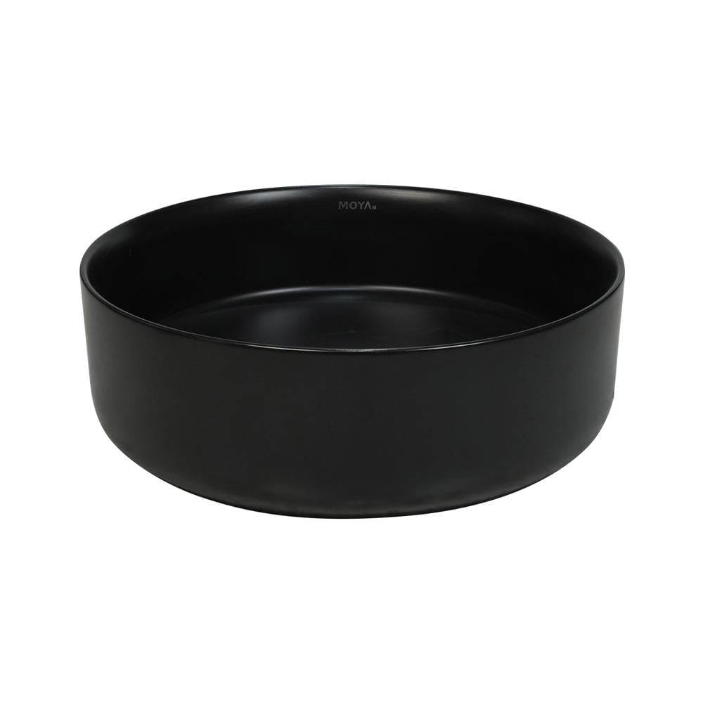 อ่างล้างหน้าวางบนเคาน์เตอร์ MOYA 221-11 MATT BLACK