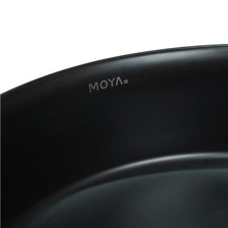 อ่างล้างหน้าวางบนเคาน์เตอร์ MOYA 221-11 MATT BLACK_2