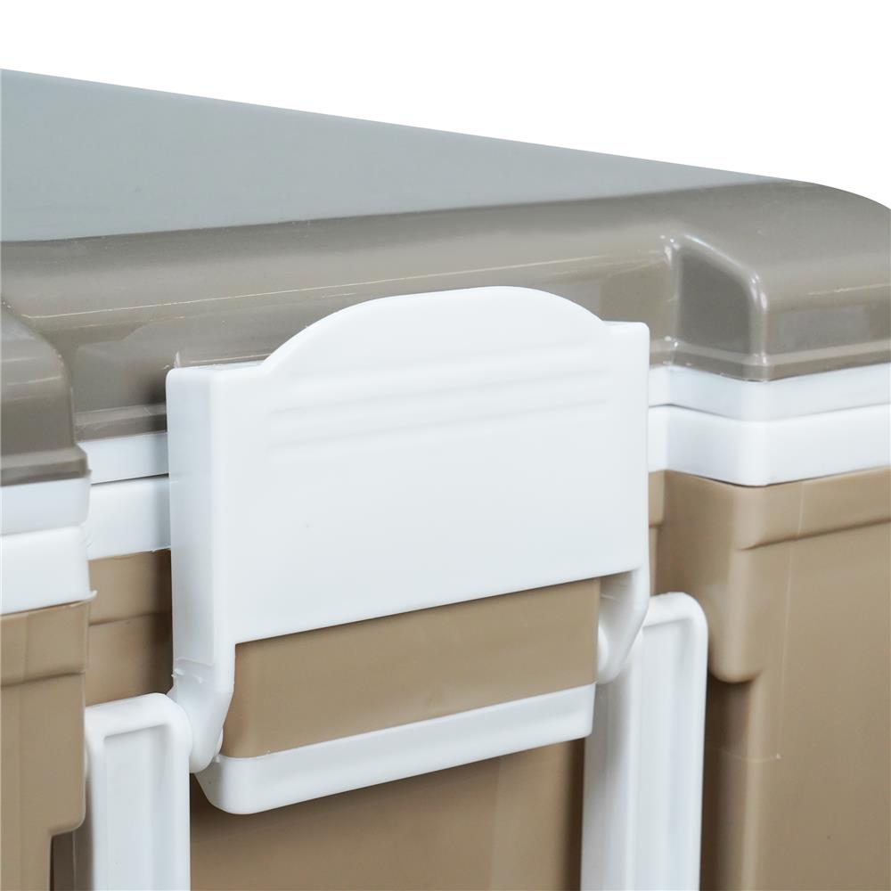 ถังแช่อเนกประสงค์ SPRING CIRCULAR 75 ลิตร สีโทป