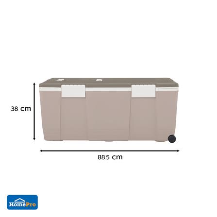 ถังแช่อเนกประสงค์ SPRING CIRCULAR 75 ลิตร สีโทป_1