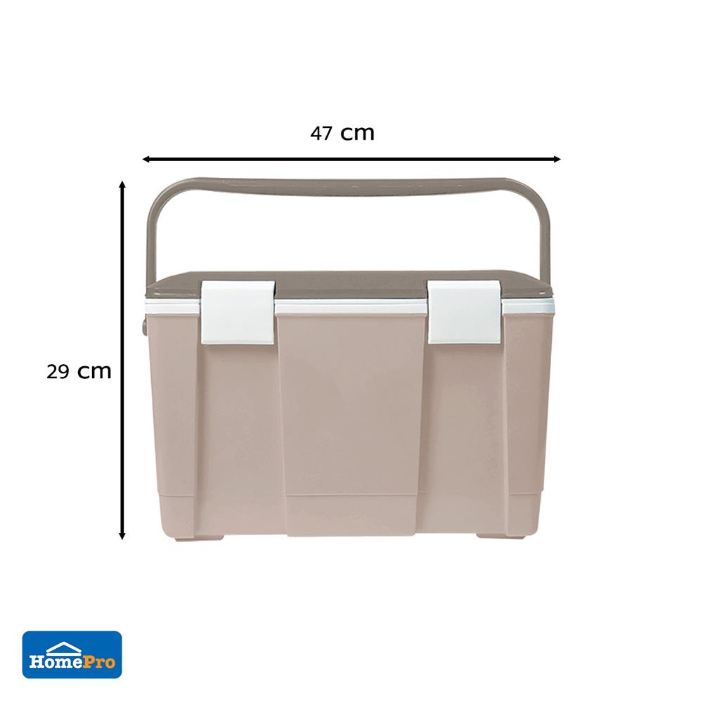 กระติกน้ำแข็ง SPRING CIRCULAR 15 ลิตร สีโทป