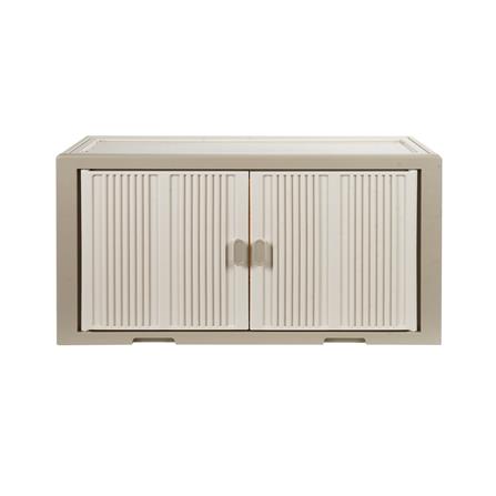 กล่องบานเปิด STACKO SORA 64X32X32.5 ซม. สีเบจ_2