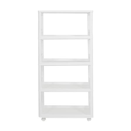 ชั้นวางของพับได้ 4 ชั้น STACKO GENNA 64X40X130 ซม. สีขาว_2