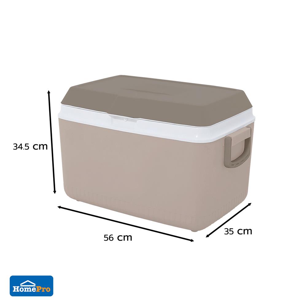 ถังแช่อเนกประสงค์ SPRING CIRCULAR 32 ลิตร สีโทป