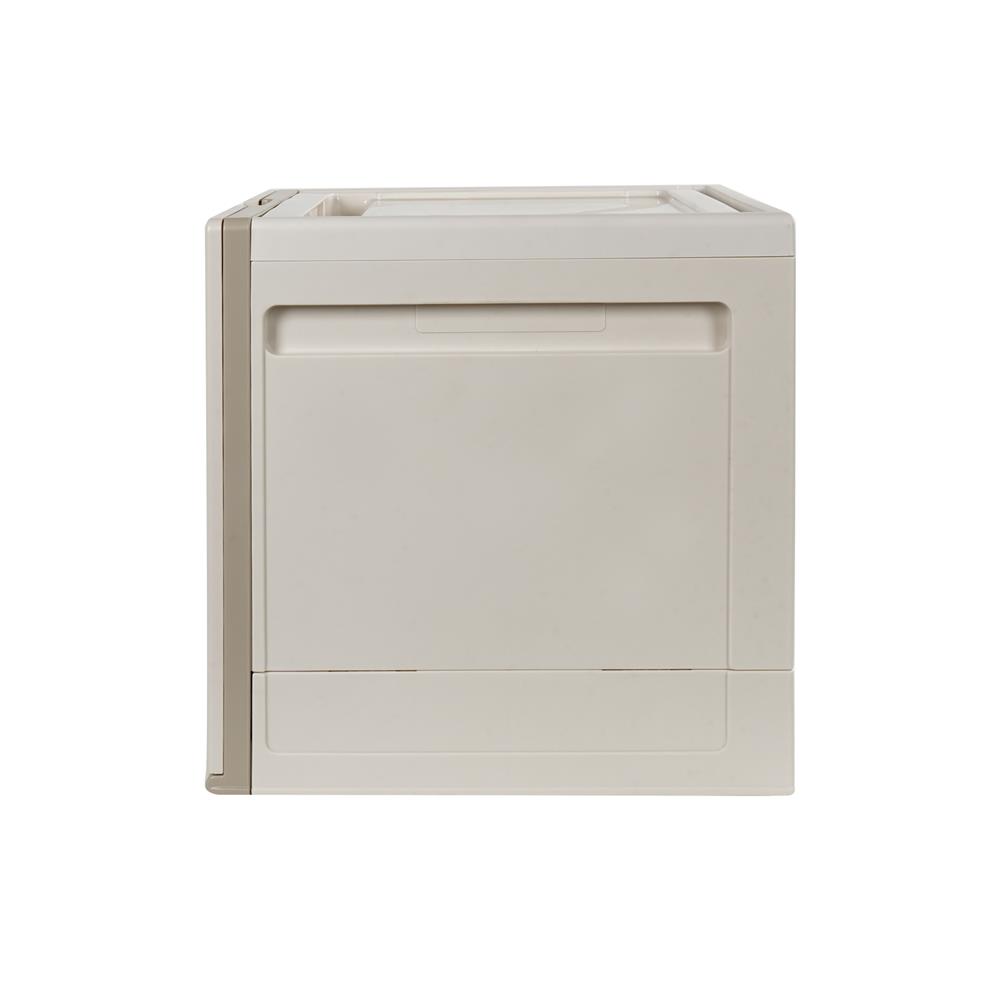 กล่องบานเปิด STACKO SORA 32X32X32.5 ซม. สีเบจ