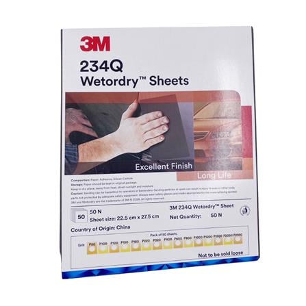 กระดาษทรายน้ำ 3M 234Q เบอร์ 320 9x11 นิ้ว_0