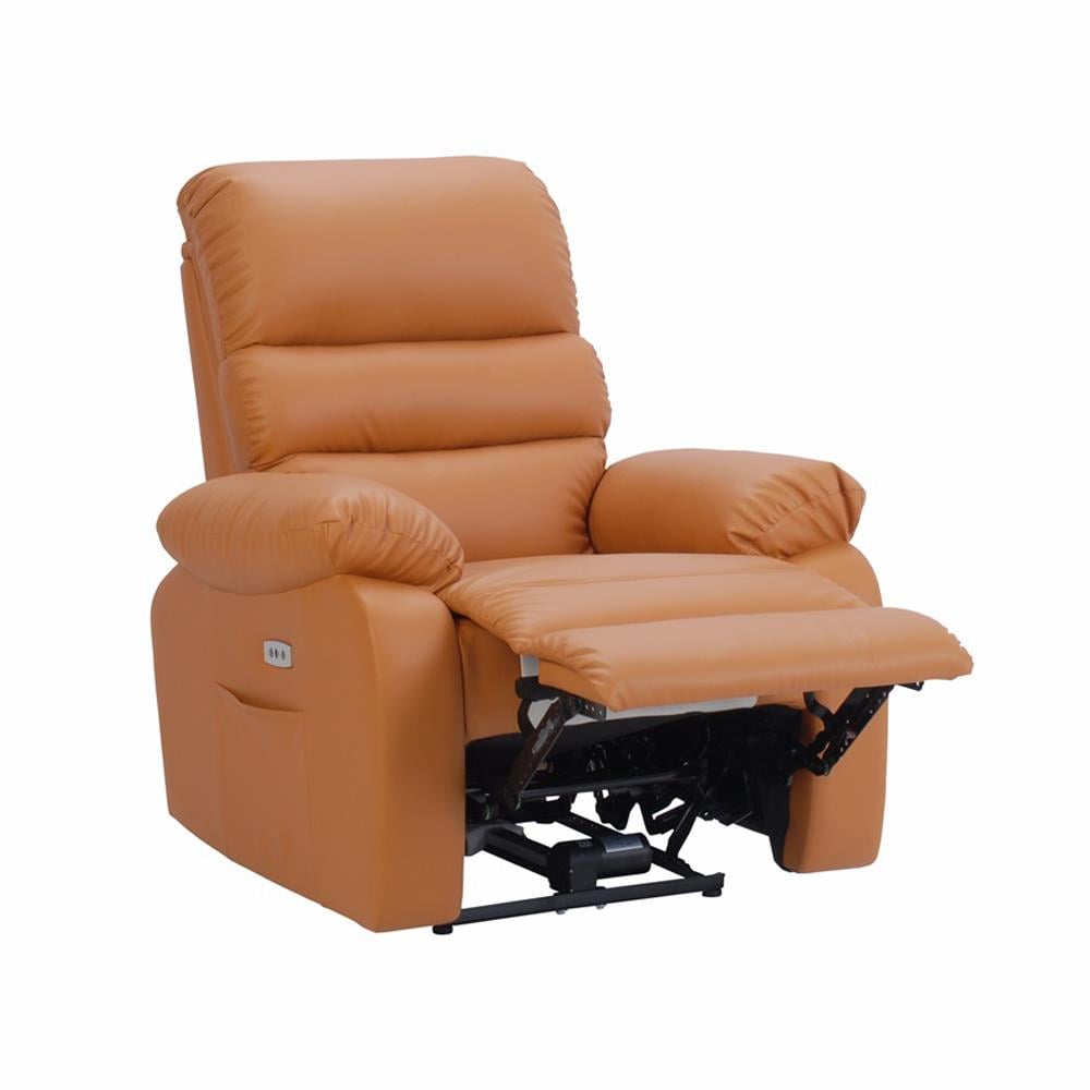เก้าอี้ปรับเอนนอนไฟฟ้า FURDINI JASPER สีน้ำตาล