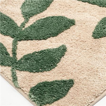 พรมห้องน้ำ HOME LIVING STYLE PLANT 50X60 ซม. สีครีม_2