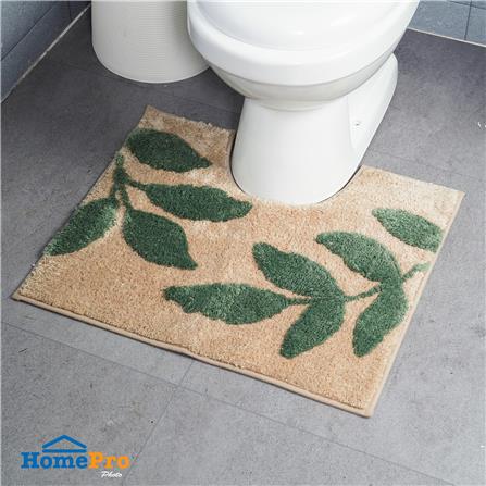 พรมห้องน้ำ HOME LIVING STYLE PLANT 50X60 ซม. สีครีม_5