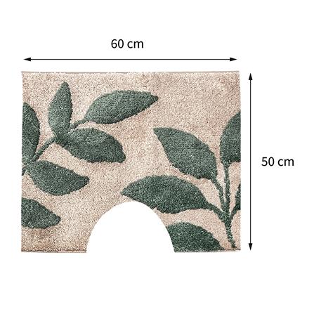 พรมห้องน้ำ HOME LIVING STYLE PLANT 50X60 ซม. สีครีม_7