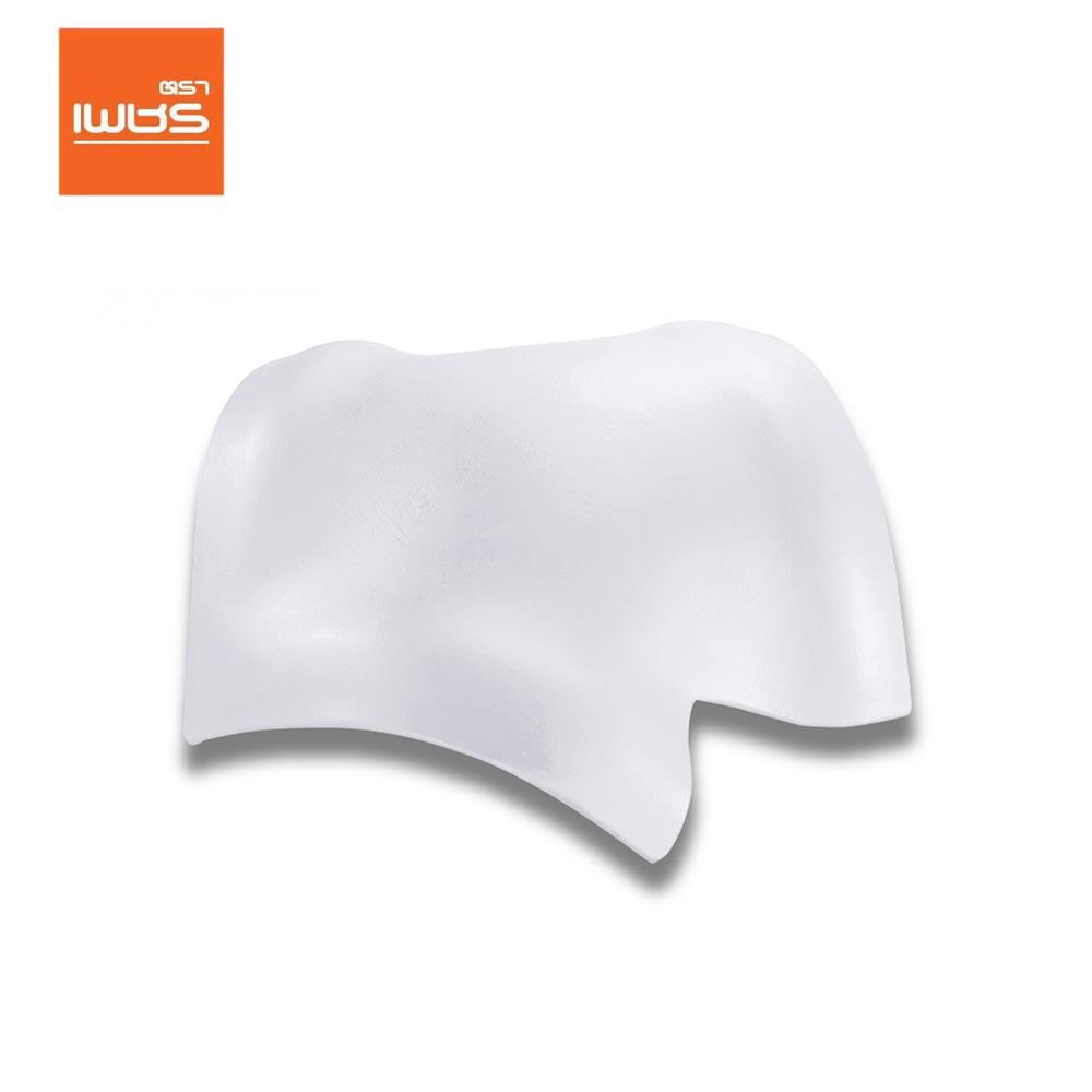 ครอบสันโค้ง 3 ทาง ตัว Y ตราเพชร ลอนคู่ สีวินเทอร์ไวท์