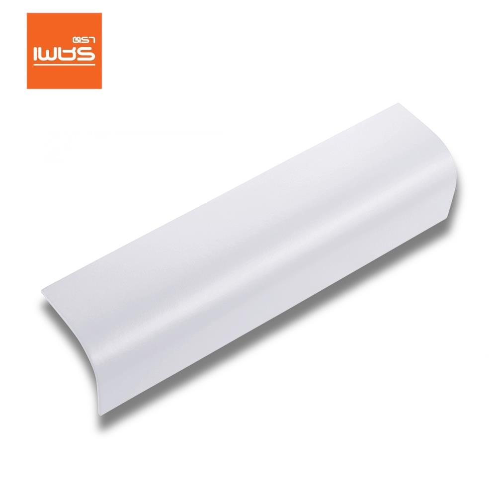 ครอบข้าง ตราเพชร ลอนคู่ สีวินเทอร์ไวท์