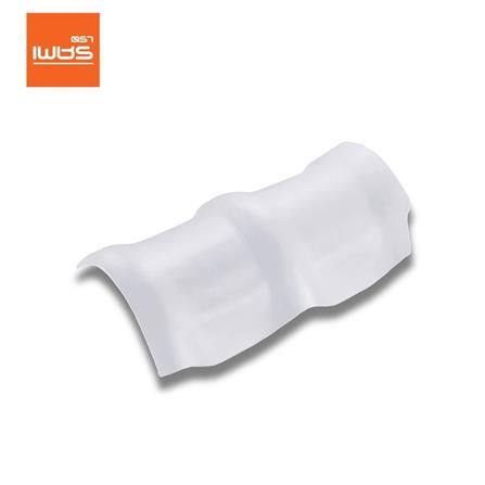 ครอบสันโค้ง 3 หัว ลอนคู่ ตราเพชร สีวินเทอร์ไวท์_0