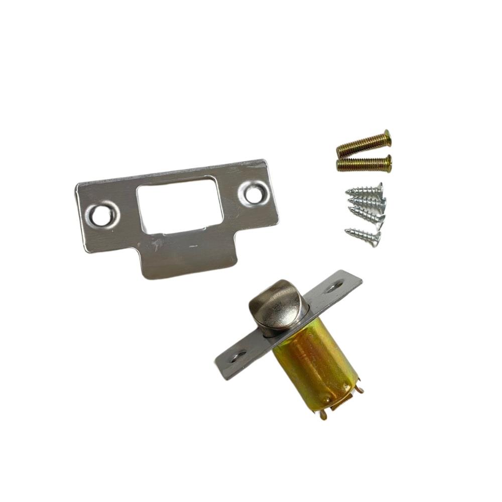 ลูกบิดห้องน้ำ AZLE 4871 ML-BK หัวกลม สีสเตนเลส