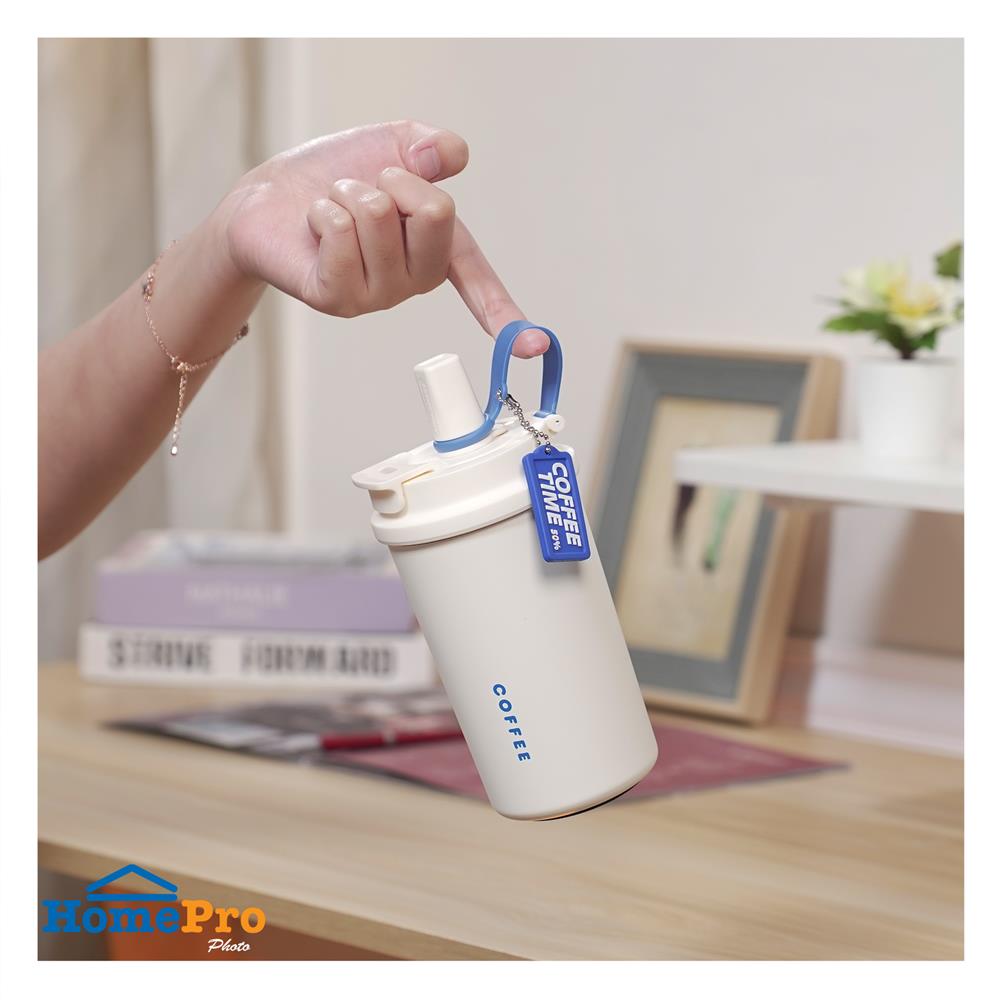 กระติกสุญญากาศ 0.5 ลิตร KECH ELLEN สีขาว