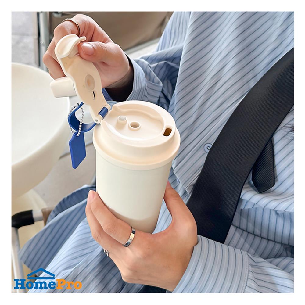 กระติกสุญญากาศ 0.5 ลิตร KECH ELLEN สีขาว