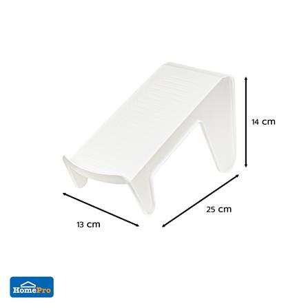 ถาดซ้อนรองเท้า STACKO LITTLE 25X13X14 ซม. สีขาว_6