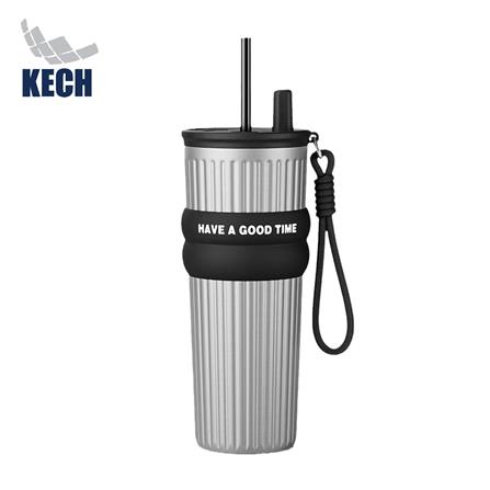 กระติกสุญญากาศ 0.71 ลิตร KECH LIVE สีเงิน_0