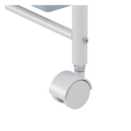 ชั้นลิันชัก 2 ชั้นพร้อมขอแขวน STACKO LITTLE-P 46X31X133 ซม. สีขาว/ฟ้า_5