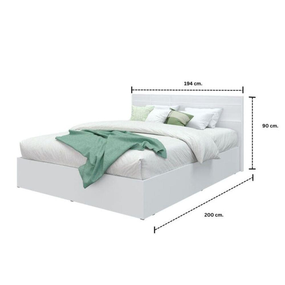ชุดห้องนอน 6 ฟุต KONCEPT HAMAKO 59061280 สีขาว