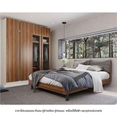 ชุดห้องนอน 5 ฟุต KONCEPT TANNER 59061159 สีไม้เข้ม_4