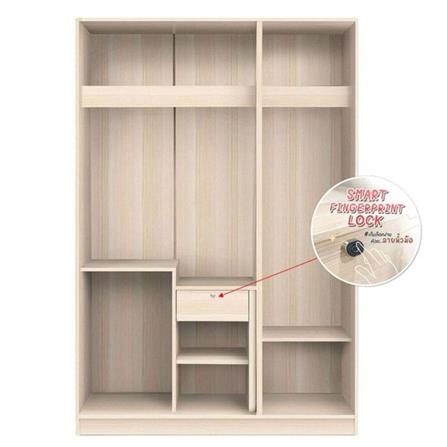 ชุดห้องนอน 6 ฟุต KONCEPT HAKONE 59060643 สีไม้อ่อน_3