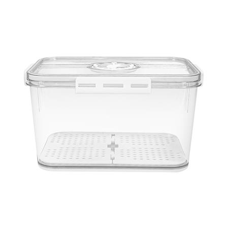 กล่องจัดเก็บในตู้เย็นมีแผ่นรองน้ำ KECH SYPA SIZE M_1