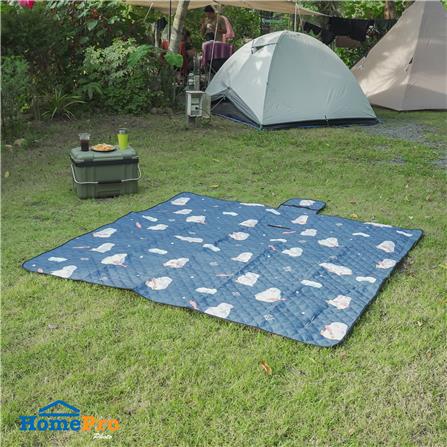 แผ่นอเนกประสงค์ HOME LIVING STYLE PENGUIN 195X195 ซม. สีน้ำเงิน_6