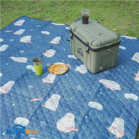 แผ่นอเนกประสงค์ HOME LIVING STYLE PENGUIN 195X195 ซม. สีน้ำเงิน_7