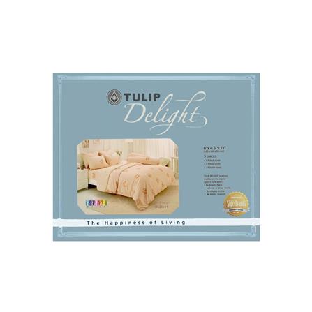 ชุดผ้าปูที่นอน 6 ฟุต (ชุด 5 ชิ้น) TULIP BEAR 60111-DLD048_3
