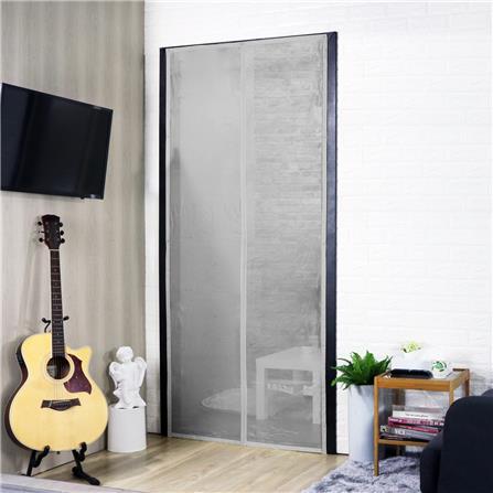 ม่านกันยุงและแมลง HOME LIVING STYLE GUARD 90x210 ซม. สีเทา_7