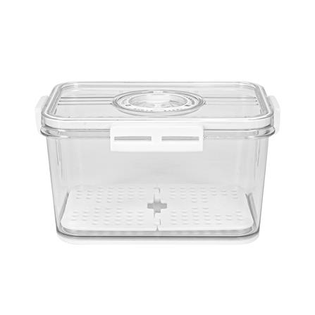 กล่องจัดเก็บในตู้เย็นมีแผ่นรองน้ำ KECH SYPA SIZE S_1