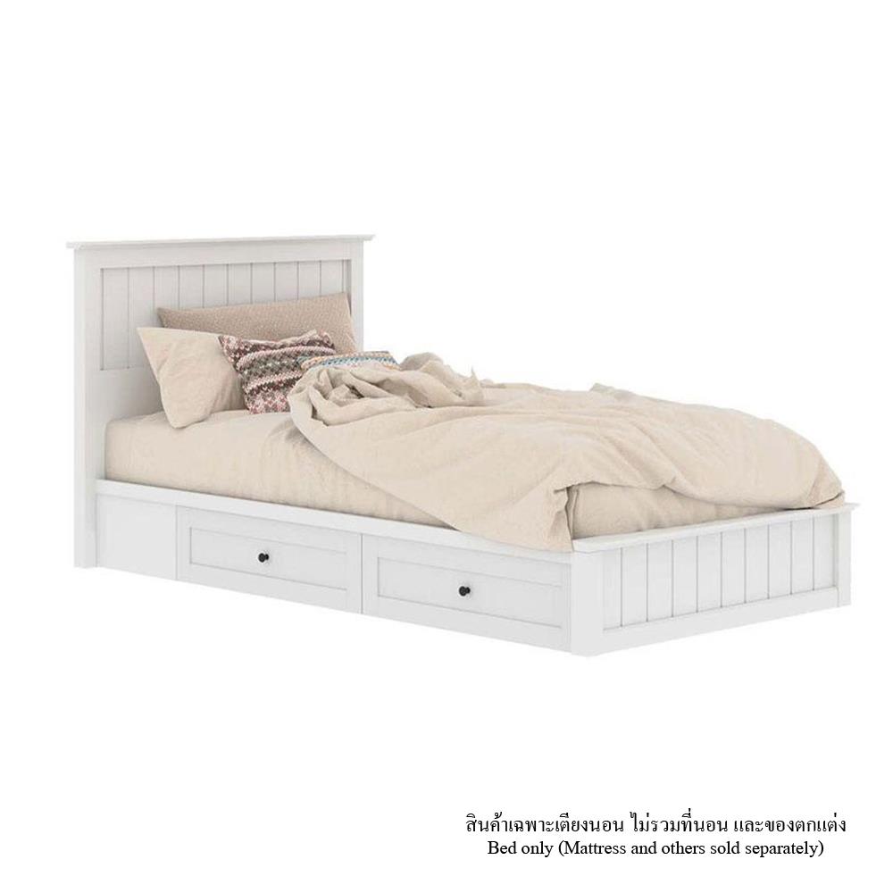 ชุดห้องนอน 3.5 ฟุต KONCEPT MONETA 59062009 สีขาว