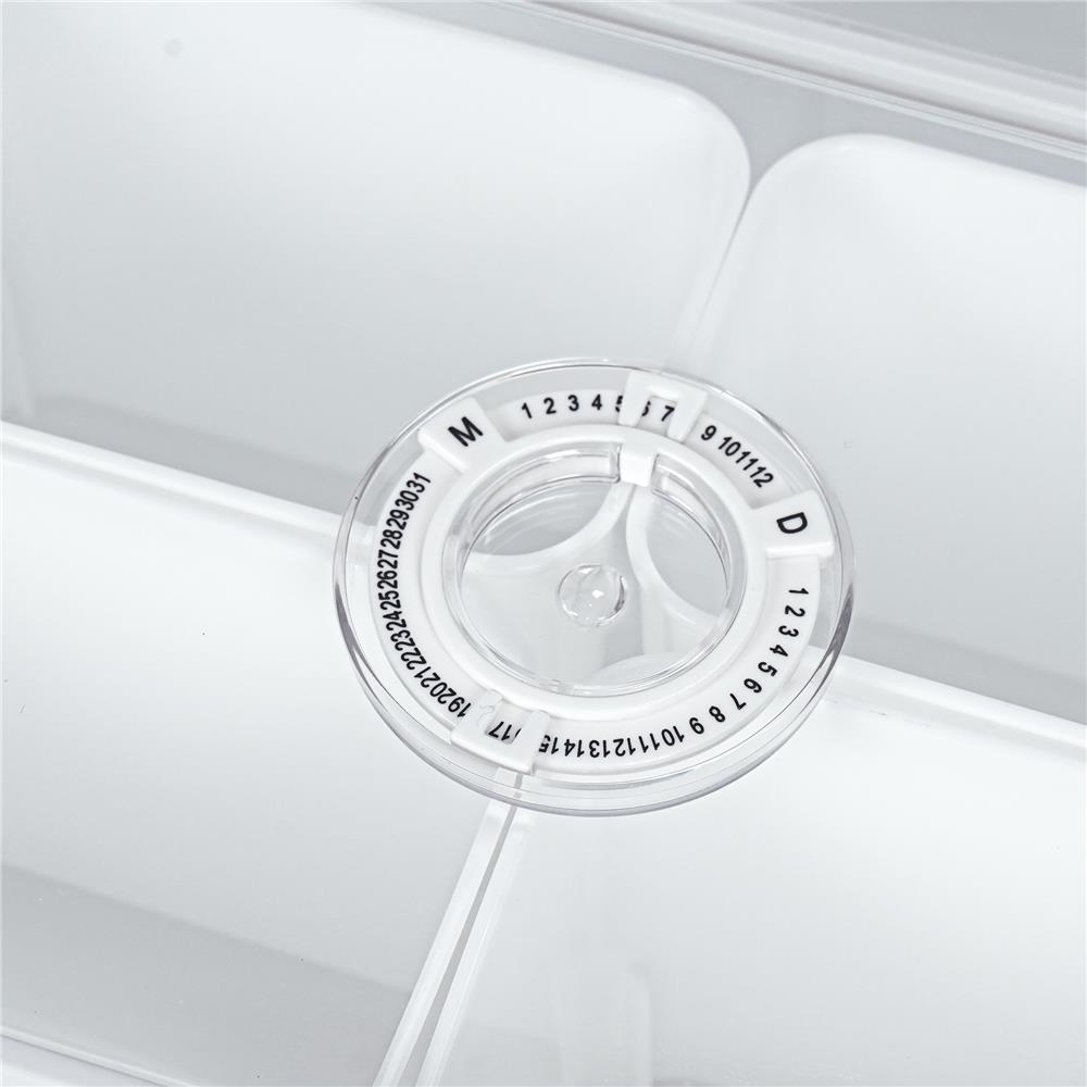 กล่องจัดเก็บในตู้เย็น 4 ช่อง ฝาซีลบันทึกวันได้ KECH SYPA