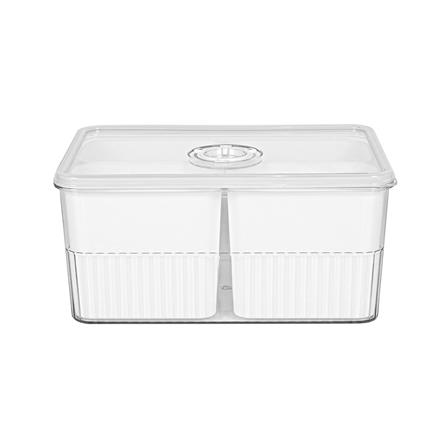 กล่องจัดเก็บในตู้เย็น 4 ช่อง ฝาซีลบันทึกวันได้ KECH SYPA_1