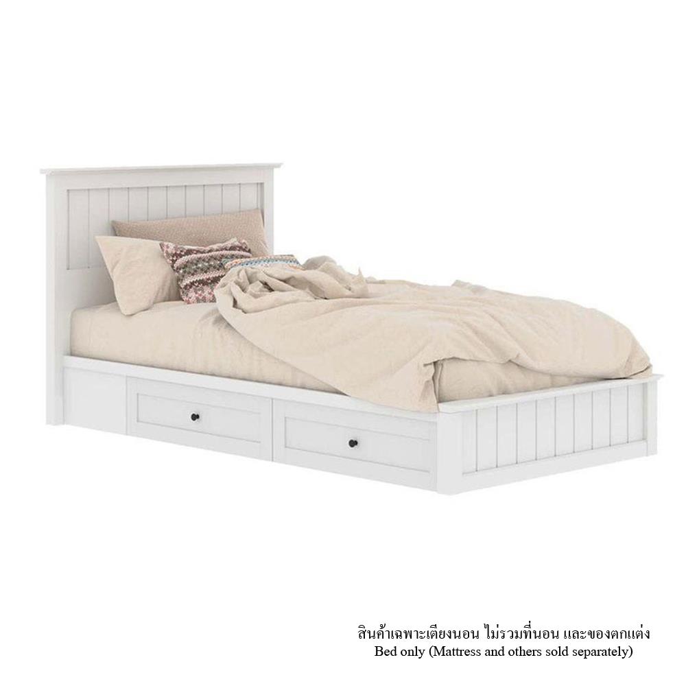 ชุดห้องนอน 3.5 ฟุต KONCEPT MONETA 59062007 สีขาว