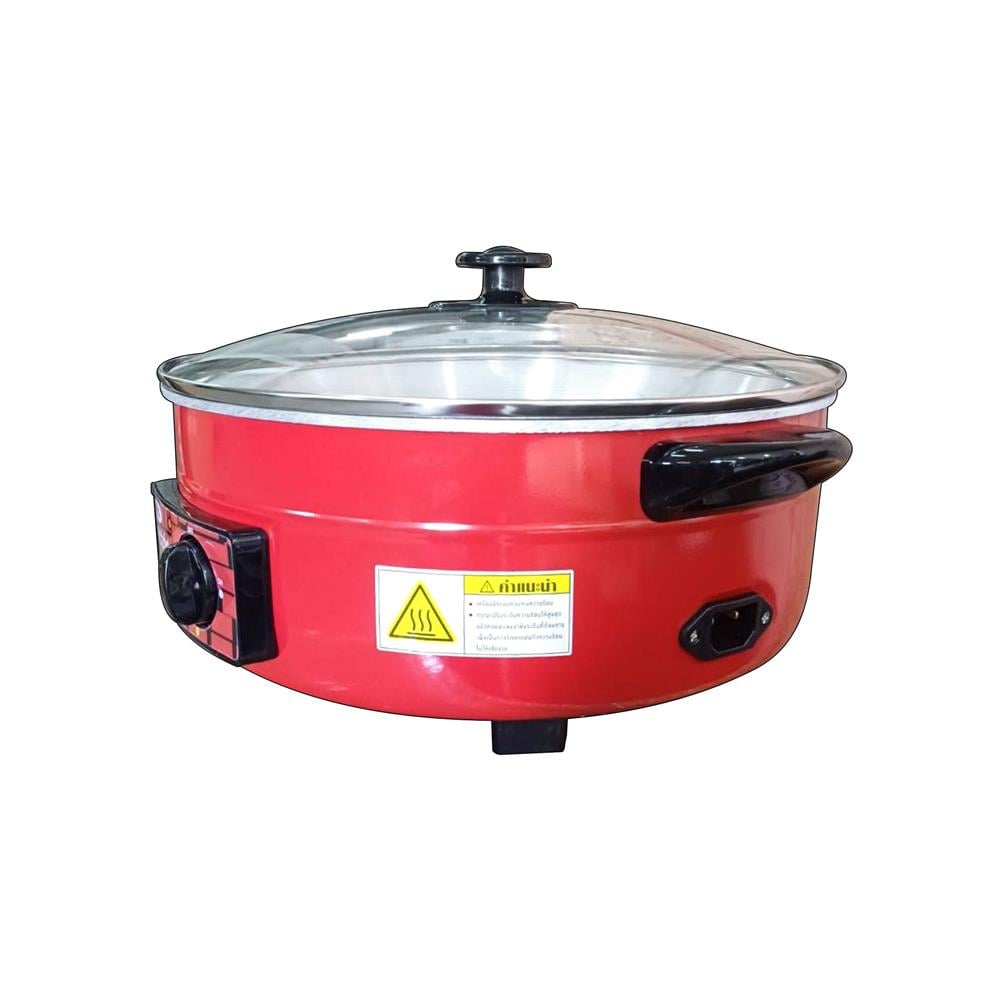 กระทะไฟฟ้า SKG SK-1881 3.5 ลิตร สีแดง