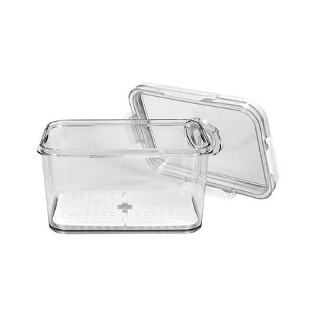 กล่องปิกนิกมีหูหิ้ว KECH SYPA SIZE S 21.8x16x12 ซม. สีใส_3