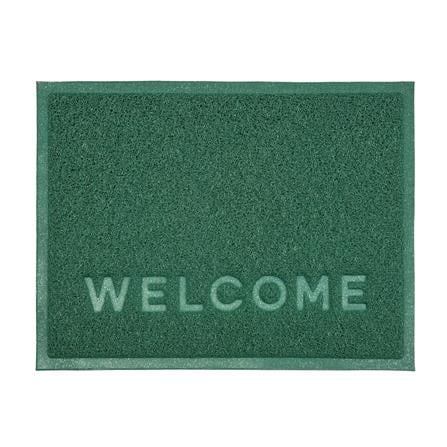 พรมเช็ดเท้าดักฝุ่น HOME LIVING STYLE W.NEO 60X80 ซม. สีเขียว_0