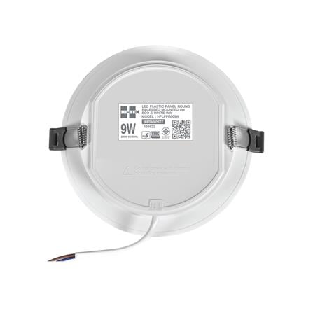 ดาวน์ไลท์ LED HI-TEK HFLPPR00 9 วัตต์ WARM WHITE สีขาว 4 นิ้ว กลม_1